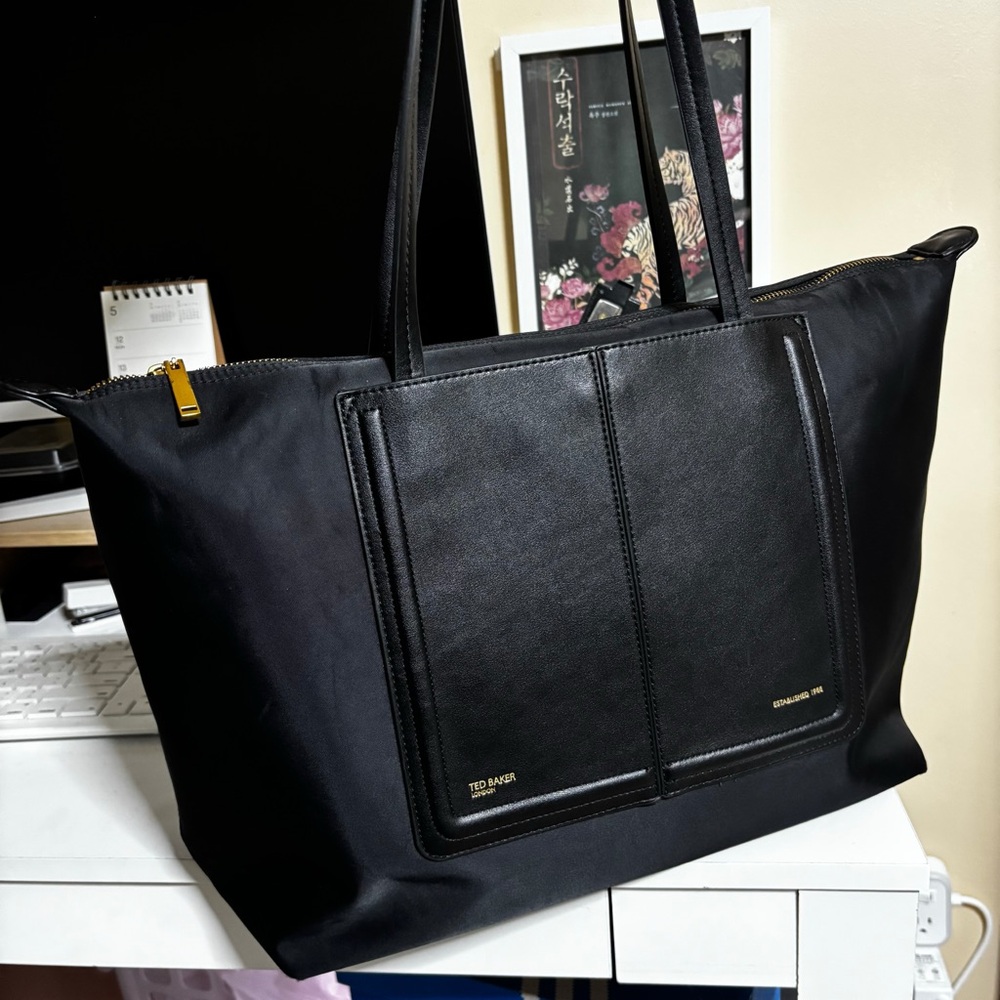Ted Baker Black Tote Bag - Voyaage